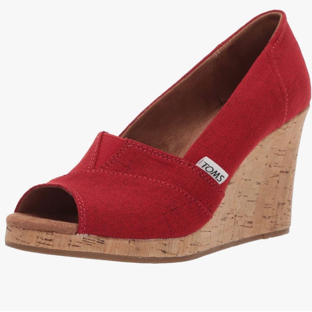Wedge Red Canvas